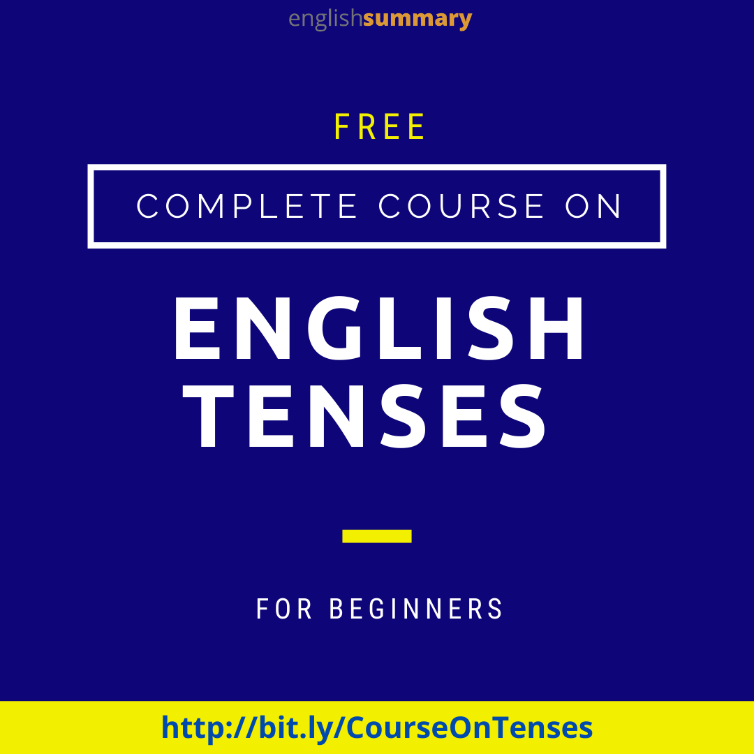 Tenses in English Grammar with Examples 1